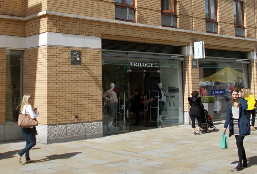 Trilogy womenswear shop on Duke of York Square in London's Chelsea