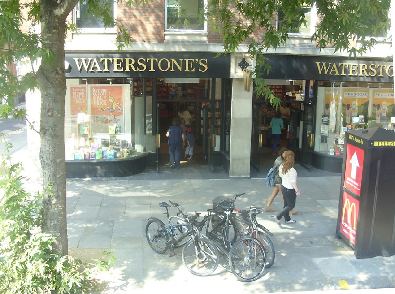 Waterstone's book shop on King's Road in London's Chelsea
