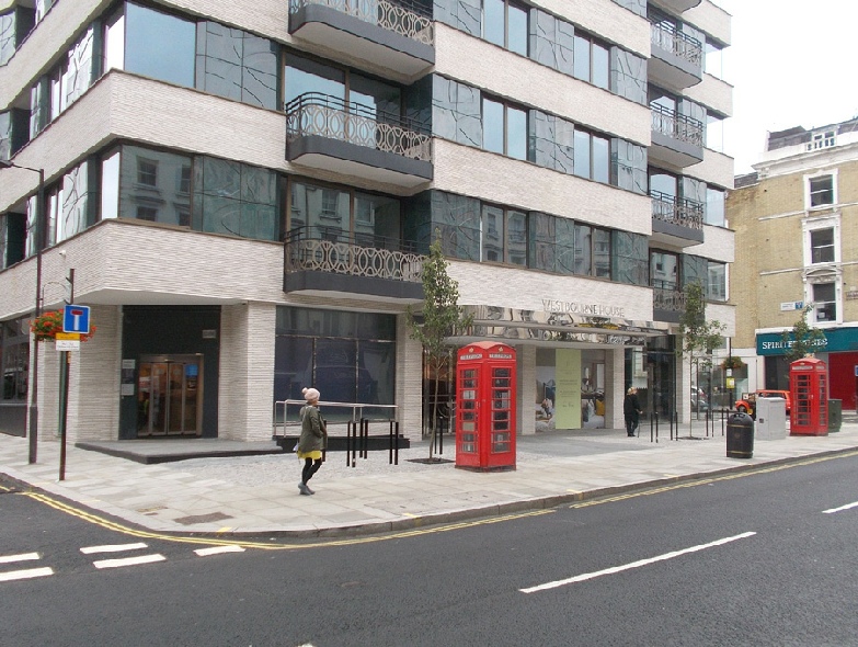 Westbourne House on Westbourne Grove in London's Bayswater